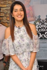 Jambalakidi Pamba Movie Lyrical Video song Launch by Raasi Khanna